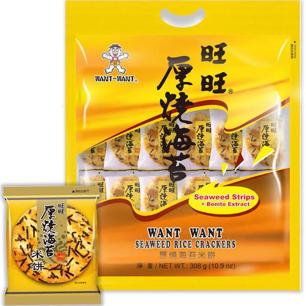 Want-Want Seaweed Rice Crackers 308g