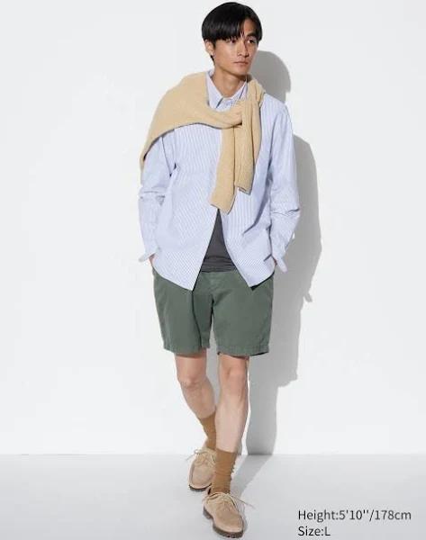 Uniqlo Chino Shorts - Green Size S