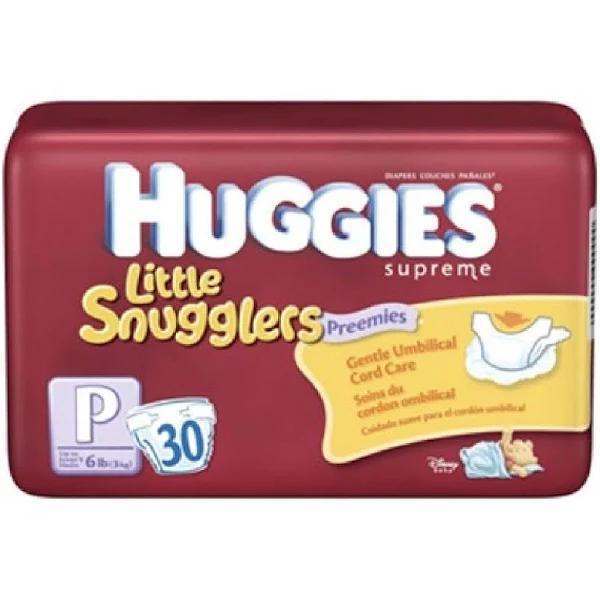 Huggies Little Snugglers Premmie Nappies 30pk