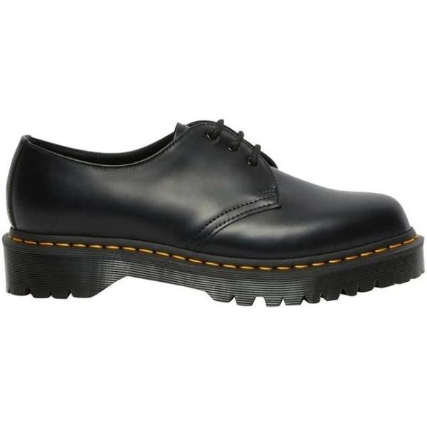 Dr Martens 1461 Bex 3 Eye Shoe in Black Smooth Black 11