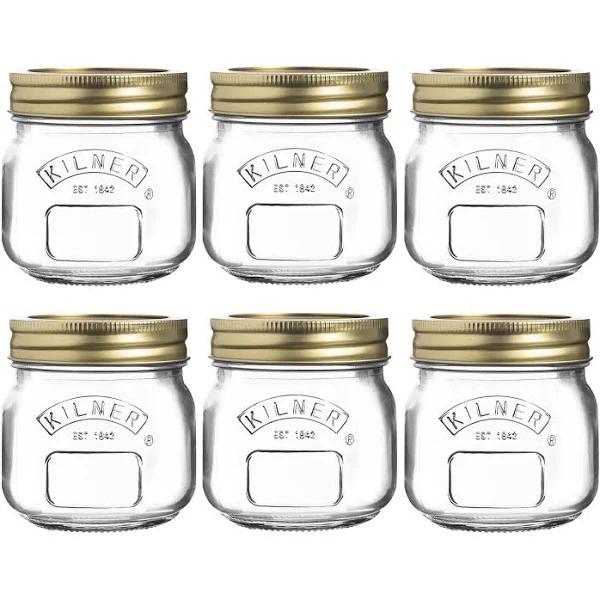 Kilner Genuine Preserve Jar 250ml (Set of 6)