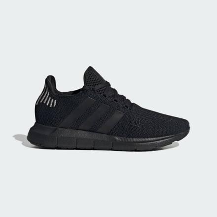 adidas-Swift Run 1.0 Shoes-Women-Core Black / Core Black / Wonder Quartz-8