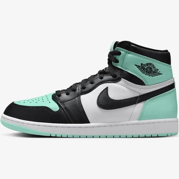 Air Jordan 1 Retro High OG Sneakers Green Glow - US 5.5