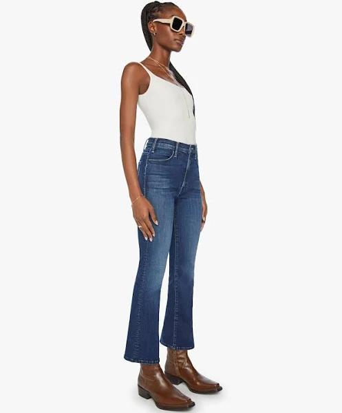 Mother The Hustler Ankle Jeans | Black | Size 34 | Shopbop