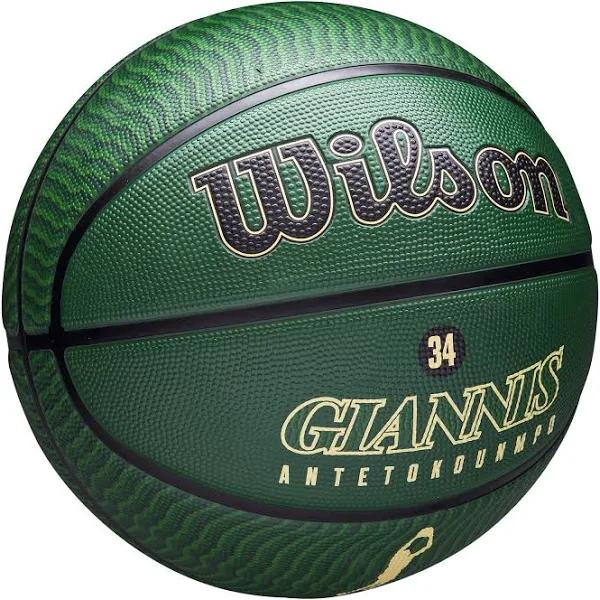 Wilson NBA Player Icon Giannis Basketball Size 7 WZ4006201XB7