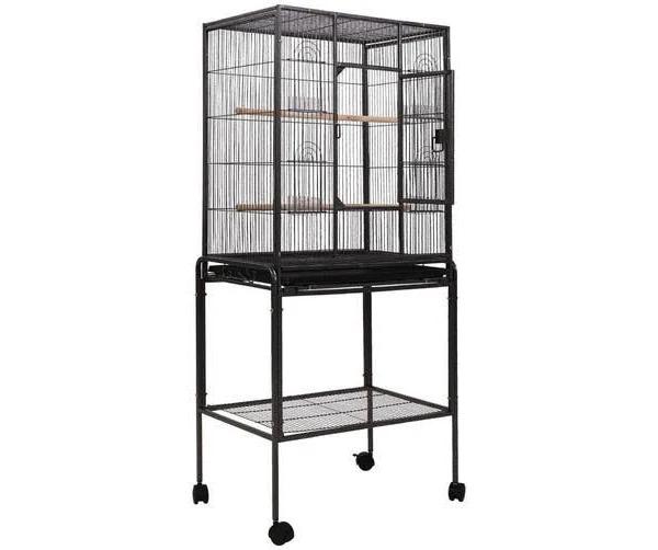 Bird Cage Pet Cages Aviary 144cm Large Travel Stand Budgie Parrot Toys