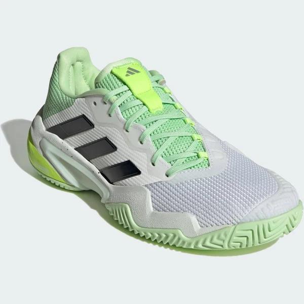 Adidas - Barricade 13 Tennis Shoes - White - UK 8.5