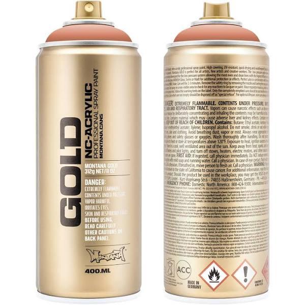 Montana Gold Spray Paint 400ml Dirty Apricot