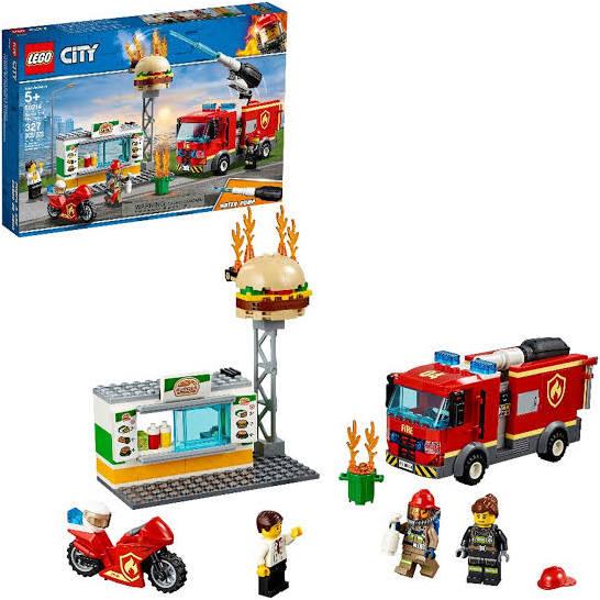 LEGO - City Burger Bar Fire Rescue 60214