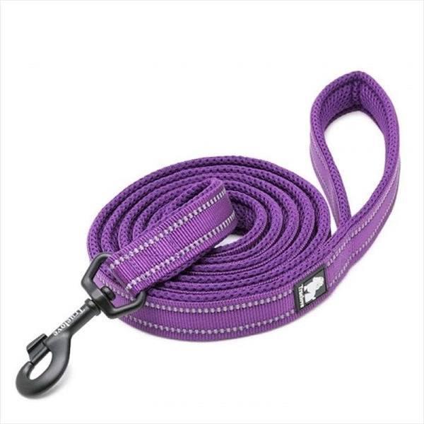 Reflective Pet Leash 2 Meters Purple S