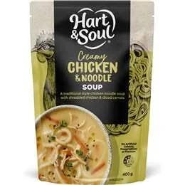 Hart & Soul Creamy Chicken and Noodle Soup 400g