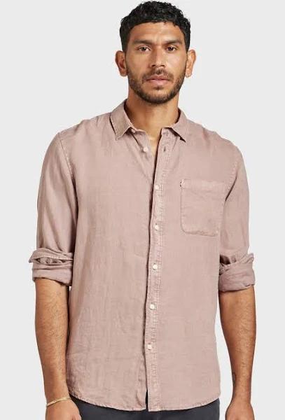 Academy Brand Hampton Linen Shirt Rosette / S