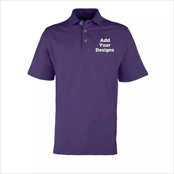 Awdis Cool Polo Shirt - Purple,XL