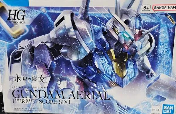 Bandai HG 1/144 Gundam Aerial Permet Score Six Action Figure