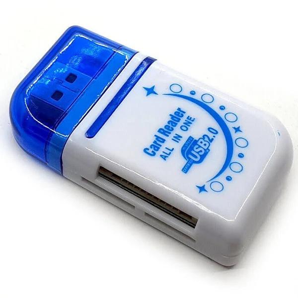 All In 1 Usb 2.0 Multi Memory Card Reader For Tf Sdhc Sd Ms Micro(m2)