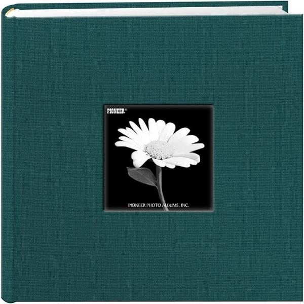 Fabric 200 Pkt 4x6 Photo Album, Majestic Teal