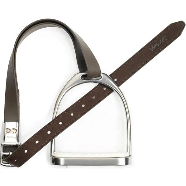 Wintec Heavy Duty Stirrup Straps Leathers - Brown 140cm