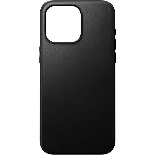 Nomad Leather Case For iPhone 15 Pro Max - Black