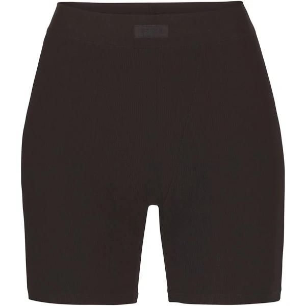 SKIMS Women's Boxer | Onyx | Black | Soft Lounge | M | Medium