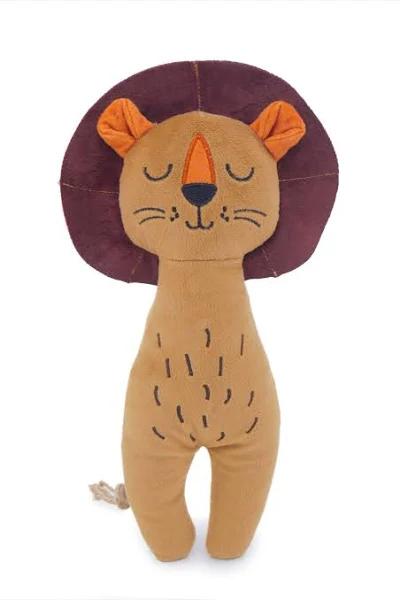 Rosewood Dog Toy Eco Friendly Squeaky Lion