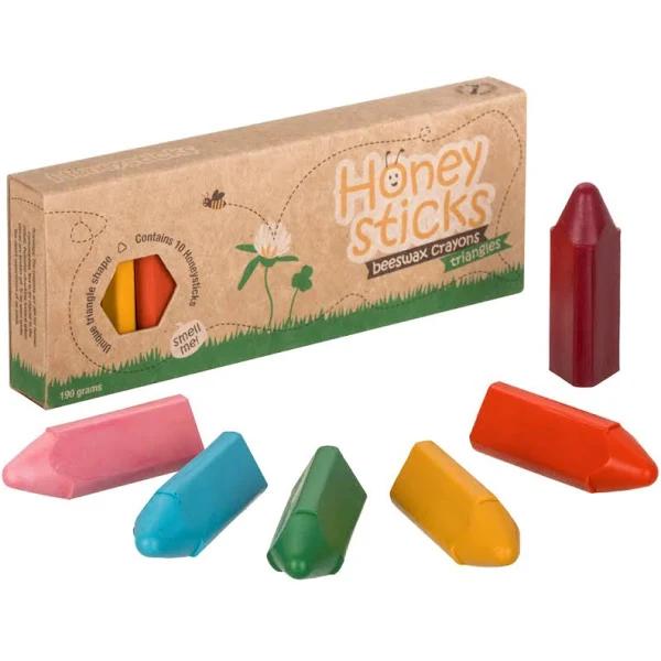 Honeysticks Triangles Beeswax Crayons