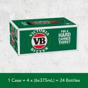 Victoria Bitter Beer Case 24 x 375ml Bottles