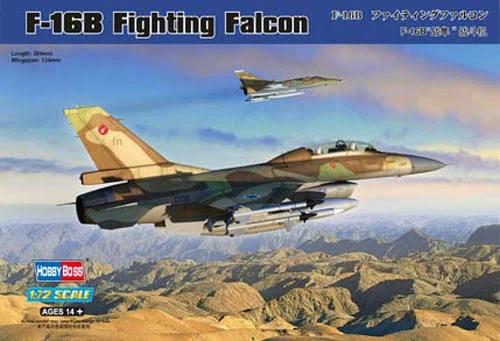 Hobbyboss 1:72 F-16B Fighting Falcon