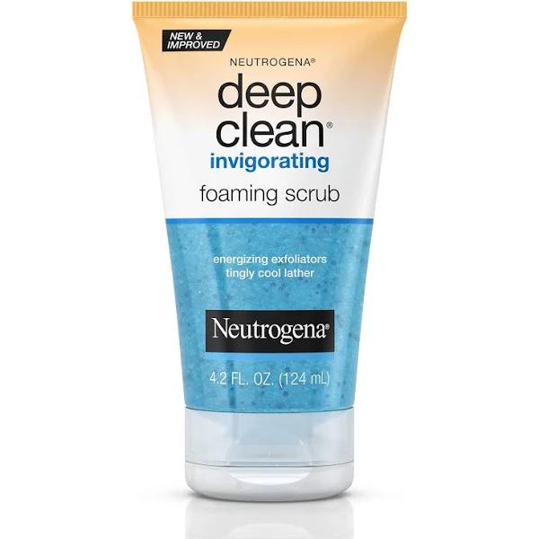 Neutrogena Deep Clean Invigorating Foaming Facial Scrub With Glycerin