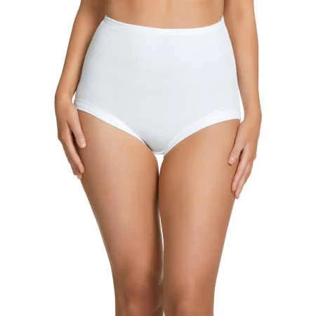 Bonds Womens Cottontails Full Brief with Lycra White 12