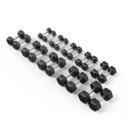 1-10kg Rubber Hex Dumbbell Set - AfterPay & zipPay Available