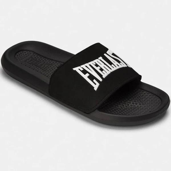 Everlast Active Womens Stirling Slides-Blk Wht Size: 11