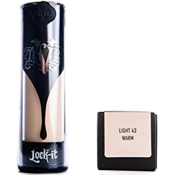 Kat Von D Lock-It Foundation 43 Light Warm Fair Linen