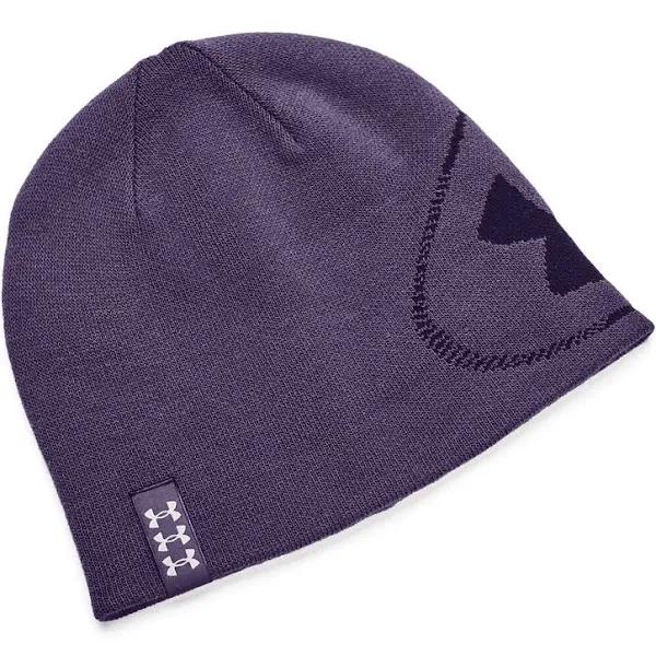 Under Armour Men's Billboard Reversible Beanie Twilight Purple