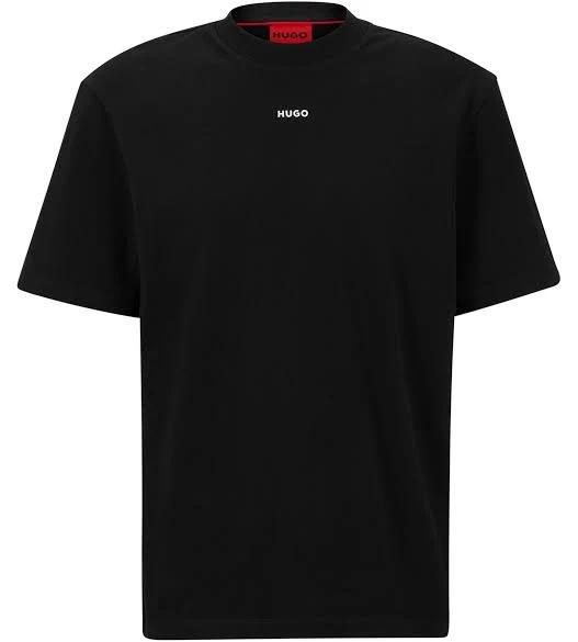 Hugo Relaxed Fit Logo T-shirt-Black XXL