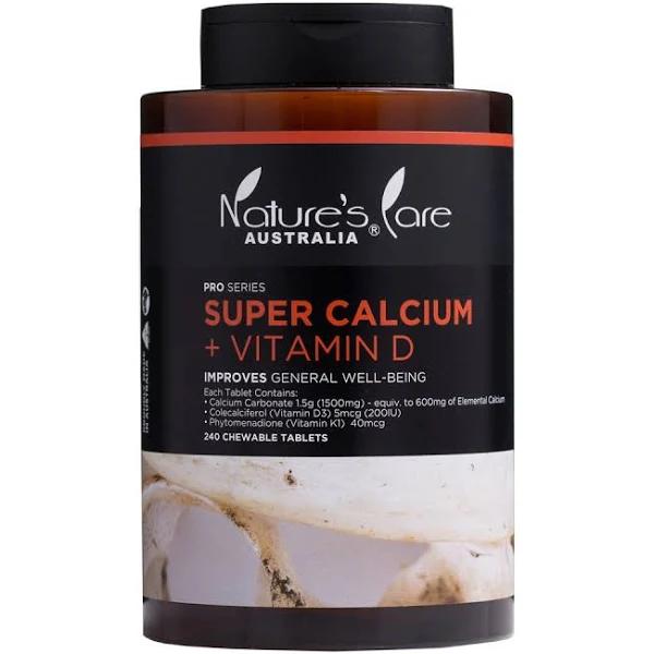 Nature's Care Super Calcium + Vitamin D