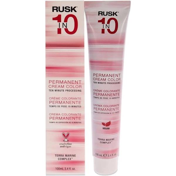 Permanent Cream Color In10 - 8s Light Sand Blonde by Rusk For Unisex - 3.4 oz Hair Color - Earn Everyday Rewards, AfterPay Available