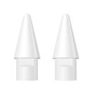 Baseus (2-Pack) Smooth Writing Replacement Tips For Apple Pencil (1st / 2nd Gen) - White