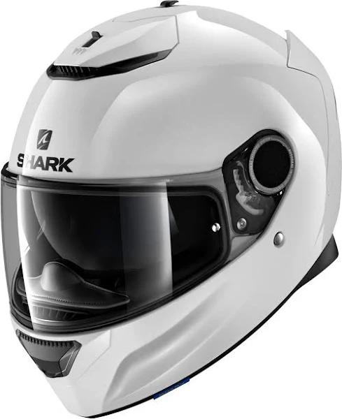 Shark Spartan 1.2 Blank White Helmet