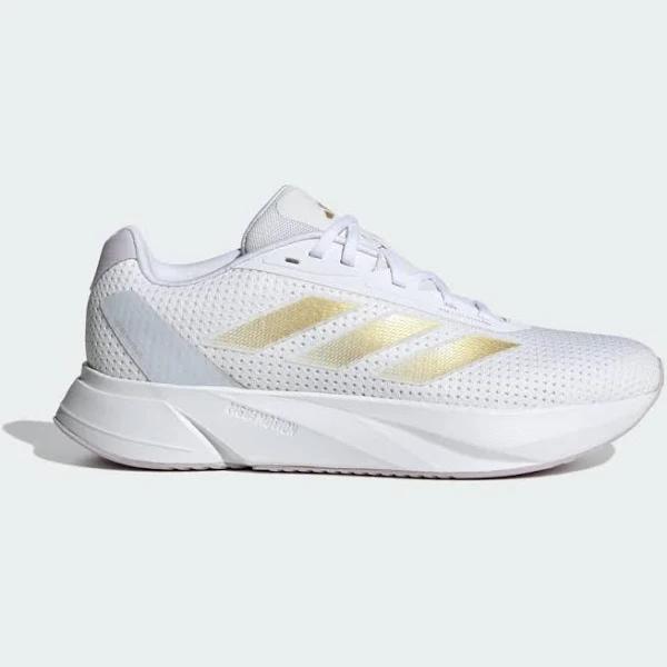 adidas-Duramo SL Shoes-Women-Cloud White / Gold Metallic / Dash Grey-5