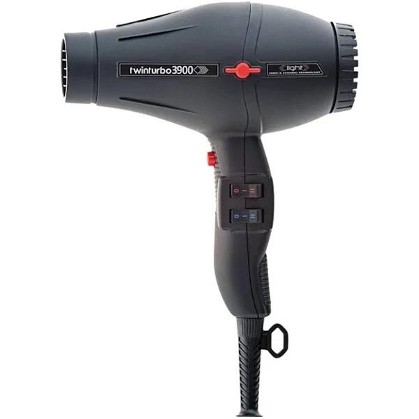 Twin Turbo 3900 Ionic & Ceramic Hairdryer - Black