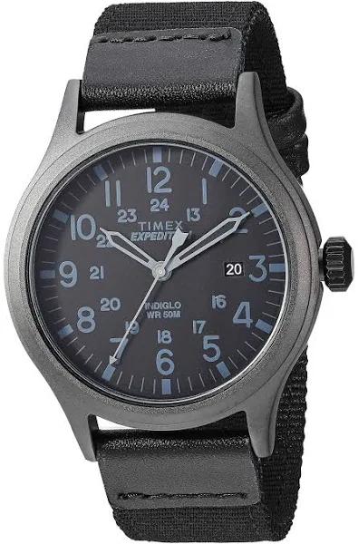 Timex Expedition Scout 40mm - Black - Fabric Strap Watch [TW4B14200]