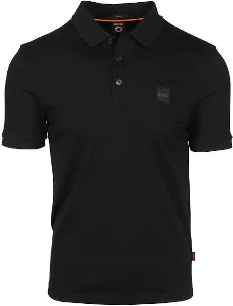 Hugo Boss Passenger Cotton Black Polo Shirt XL