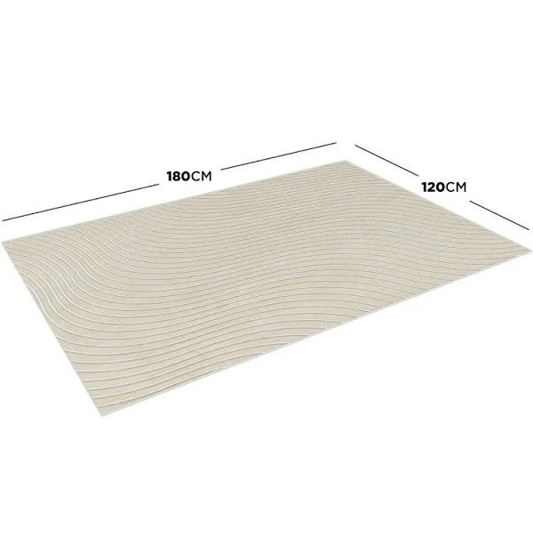 Meraker Modern Abstract Floor Rug - 120 x 180cm