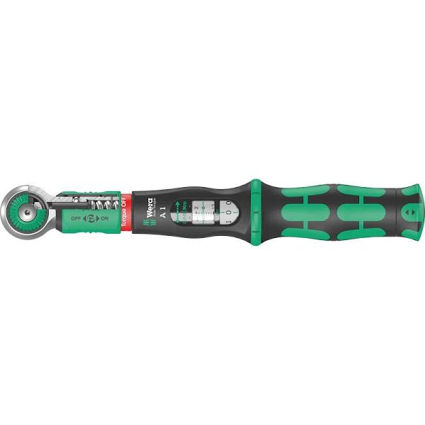 Wera Safe-Torque A 1 Torque Wrench with 1/4in Square Head Drive - 2-12 NM