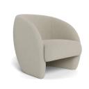 Cobble Fabric Occasional Armchair Linen by Freedom