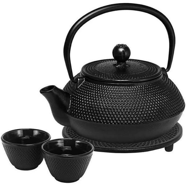 Avanti Hobnail Teapot Set 800ml (Black)