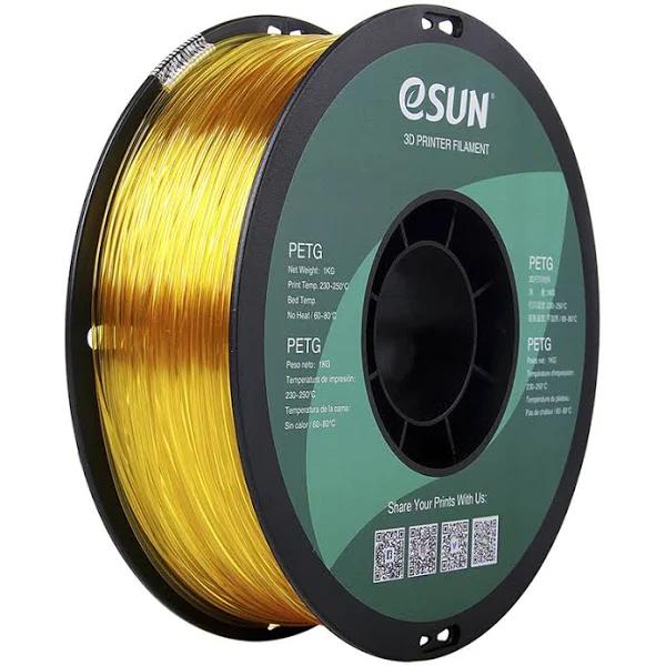 eSUN Yellow PETG Filament 1kg 1.75mm - Jaycar