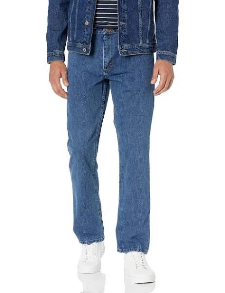 Wrangler Mens ZM300B Classic Straight Leg Jean Jeans - Blue