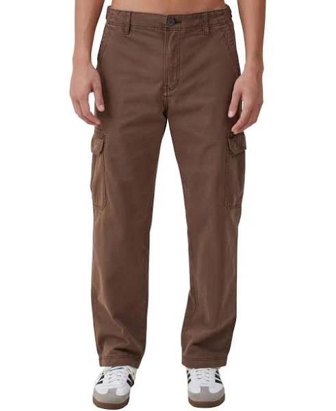 Cotton On Tactical Cargo Pant Brown - 32