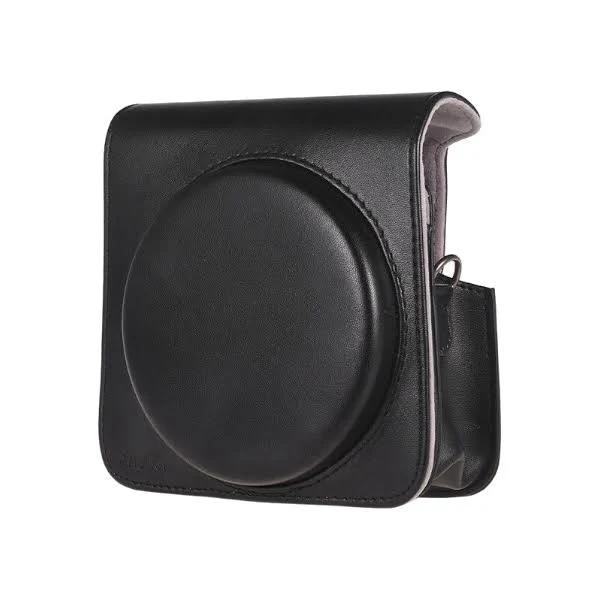 Andoer Protective Case PU Leather Bag with Adjustable Strap for Fujifilm Instax Square SQ6 Instant Film Camera - Black - AfterPay & zipPay Available